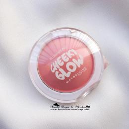 Maybelline Cheeky Glow 'Peachy Sweetie' Blush Review : The Best Blush For Beginners & College Go-ers!