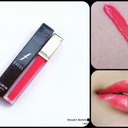 Faces Canada Glam On Lipgloss Zing Pink Review & Swatches