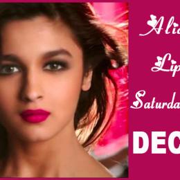 Alia Bhatt's Lipstick in Saturday-Saturday Song (Humpty Sharma Ki Dulhania)