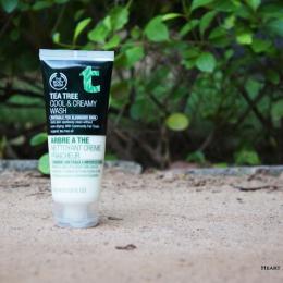 The Body Shop Tea Tree Cool & Creamy Face Wash Review & Price
