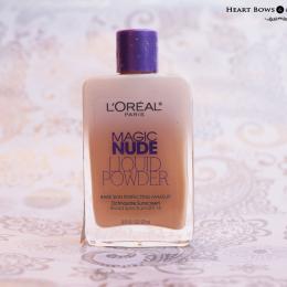 L'Oreal Paris Magic Nude Liquid Powder Foundation Review & Swatches