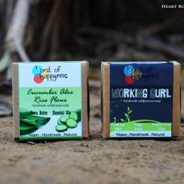 Burst Of Happyness Working Gurl + Cucumber Aloe & Rice Soap Review & Price