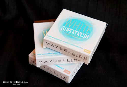 Maybelline White Super Fresh Compact Powder Review, Swatches & Price India