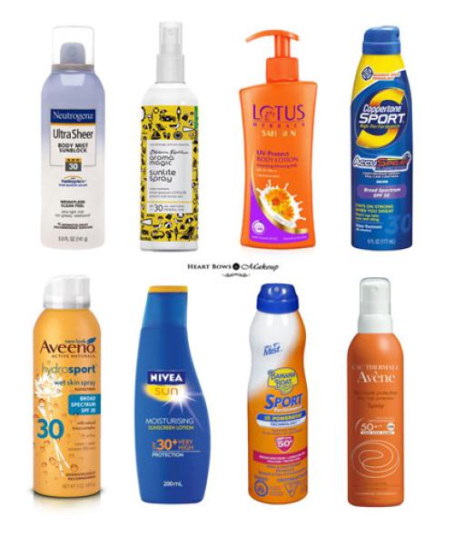 Best Waterproof Sunscreen Lotion/ Spray For Body in India: Our Top 8!