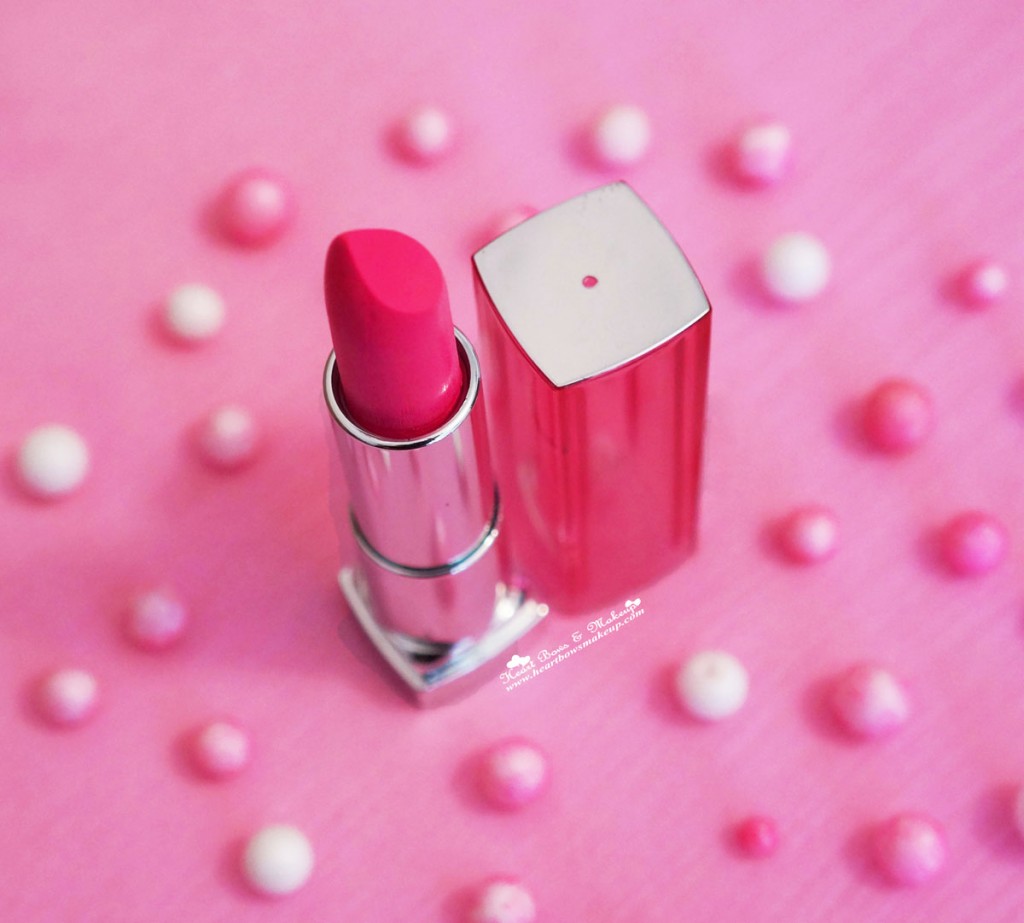 maybelline pink alert lipstick pow 2 review price india