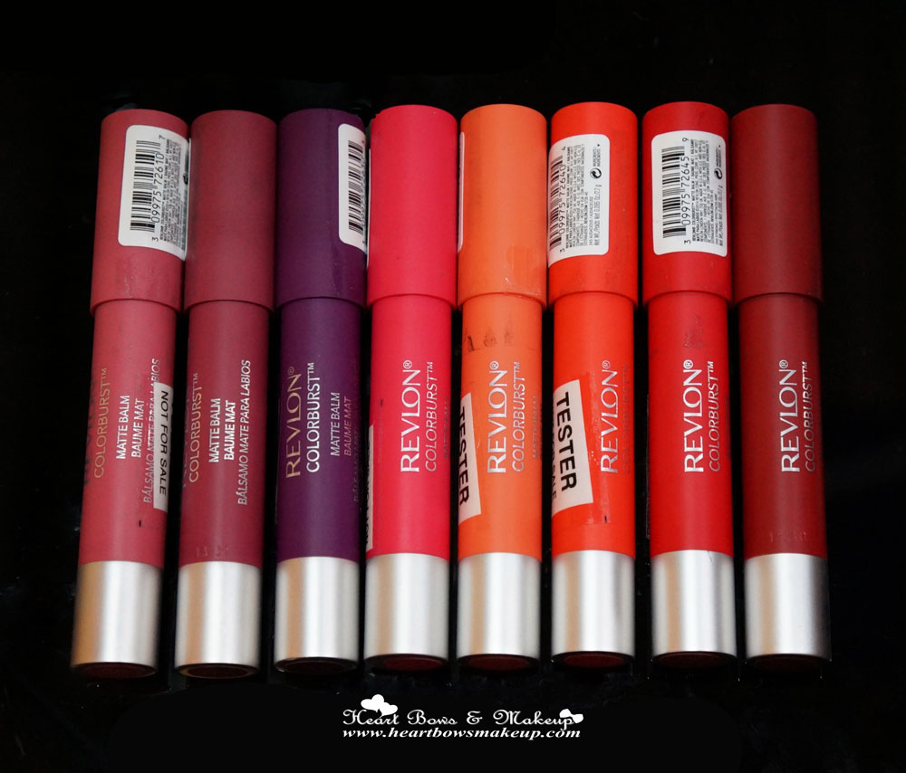 All Revlon Matte Balm Review, Swatches, Price Buy Online  India