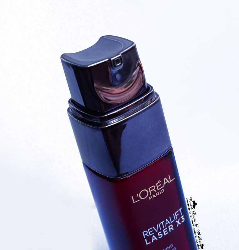 L Oreal Revitalift Laser X3 Renew Anti Aging Serum Review Heart Bows Makeup
