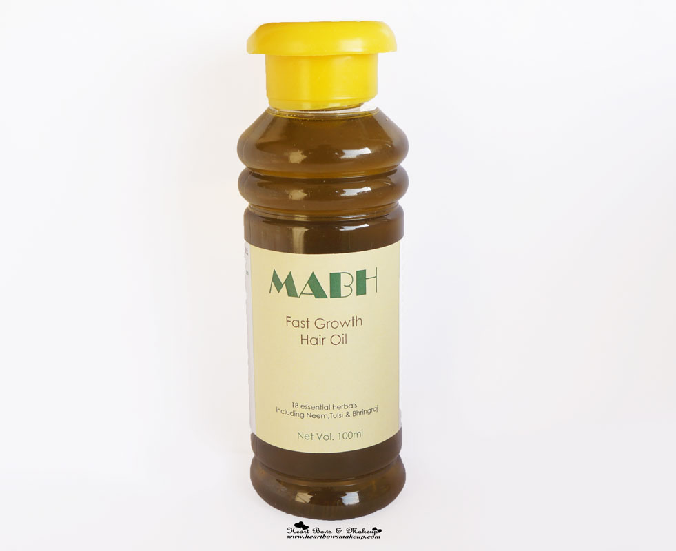 MABH Fast Growth Hair Oil Review- An Oil That Actually Works! - Heart Bows  & Makeup