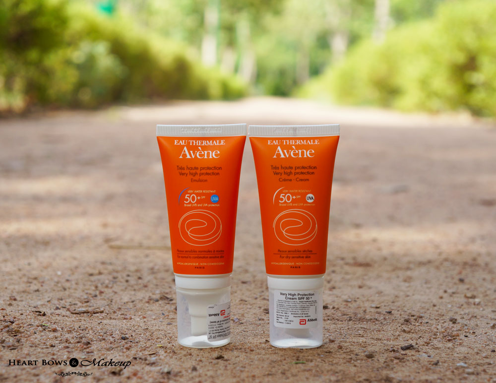 Avene Very High Protection Emulsion & Cream SPF 50+ Review