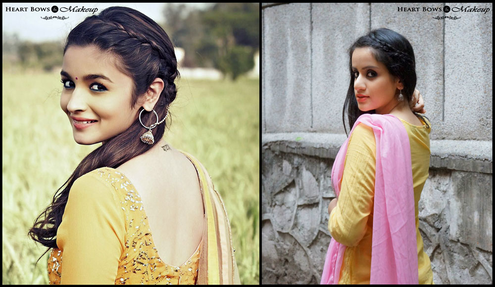 Indian Beauty Blog: Alia Bhatt Makeup Breakdown & Tutorial in Humpty Sharma Ki Dulhania