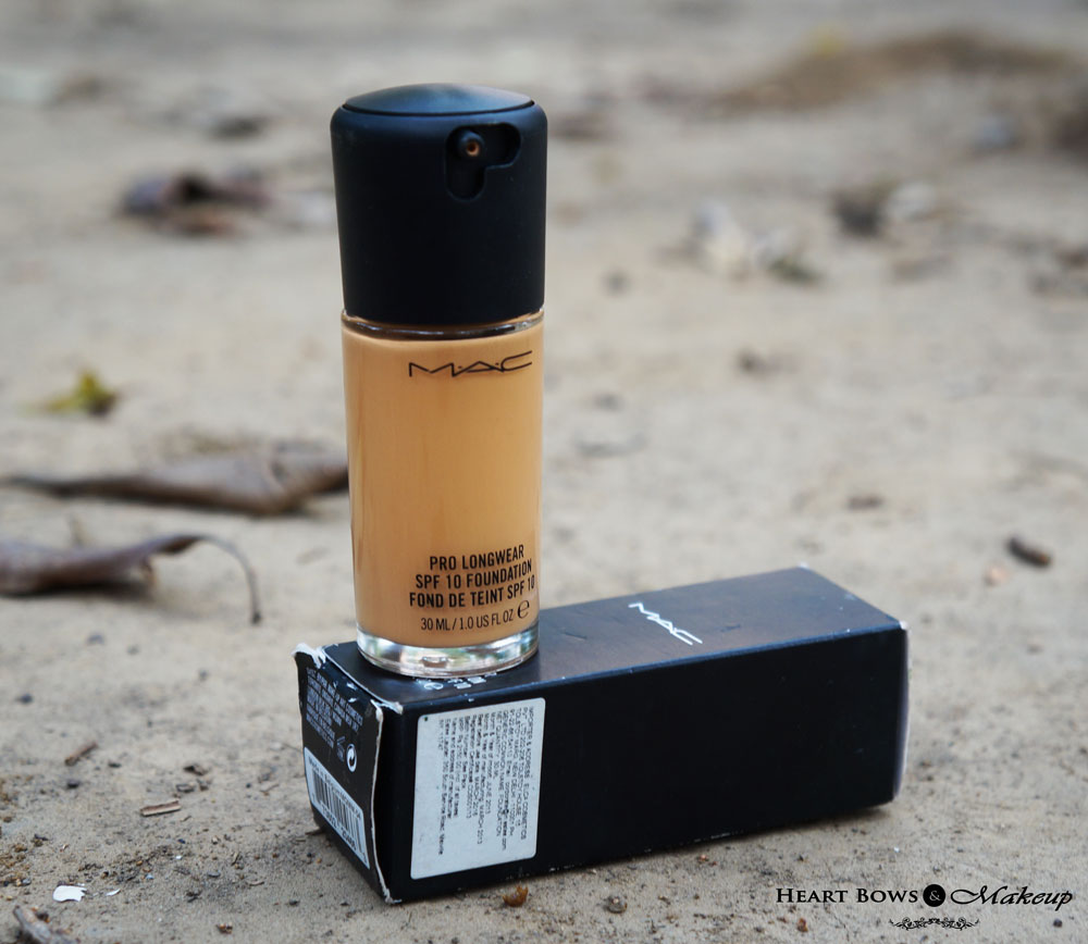 MAC Pro Longwear Foundation NC 30 Review & Swatches 