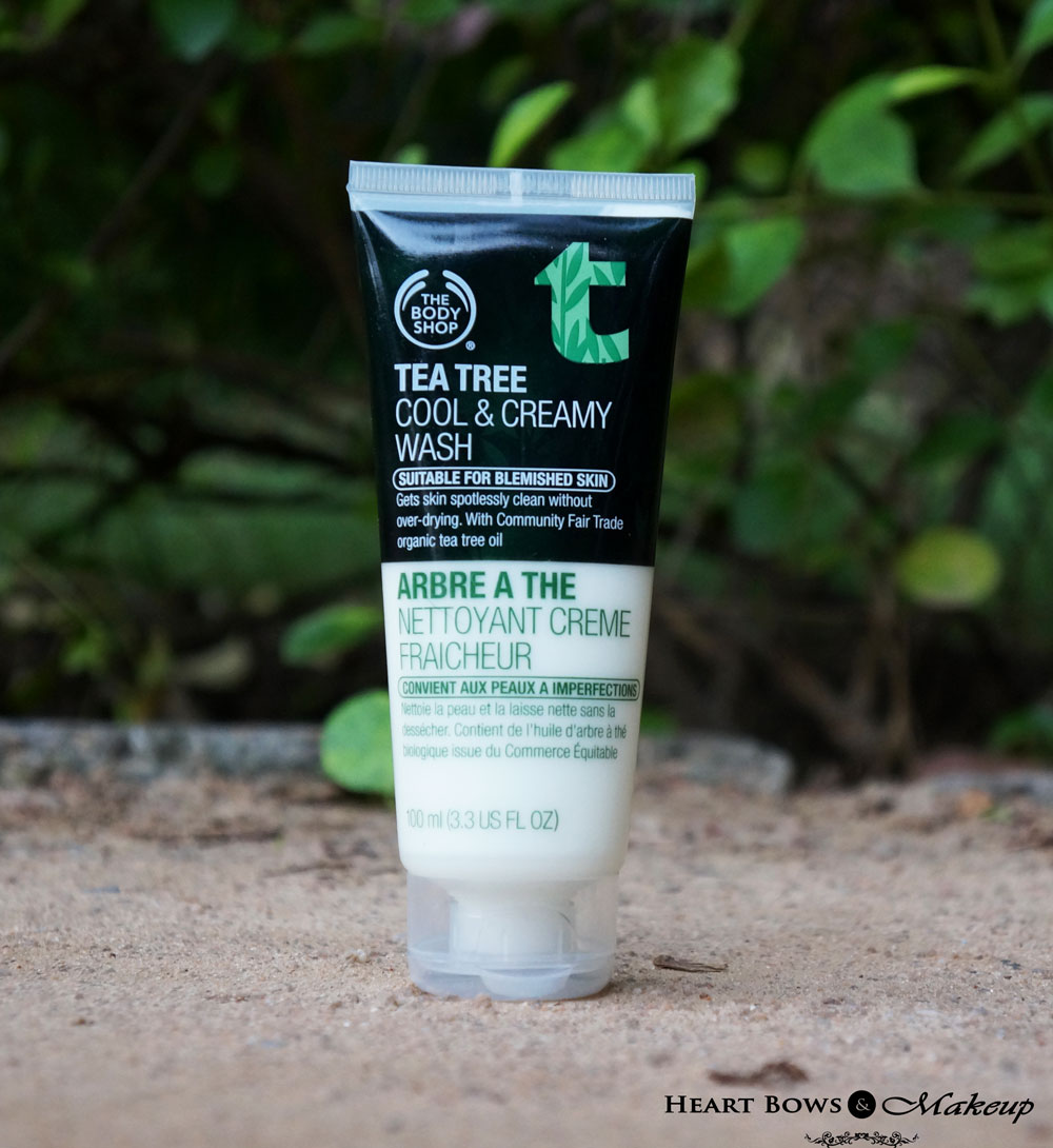 TBS Tea Tree Cool & Creamy Face Wash Review, Price & Buy Online in India