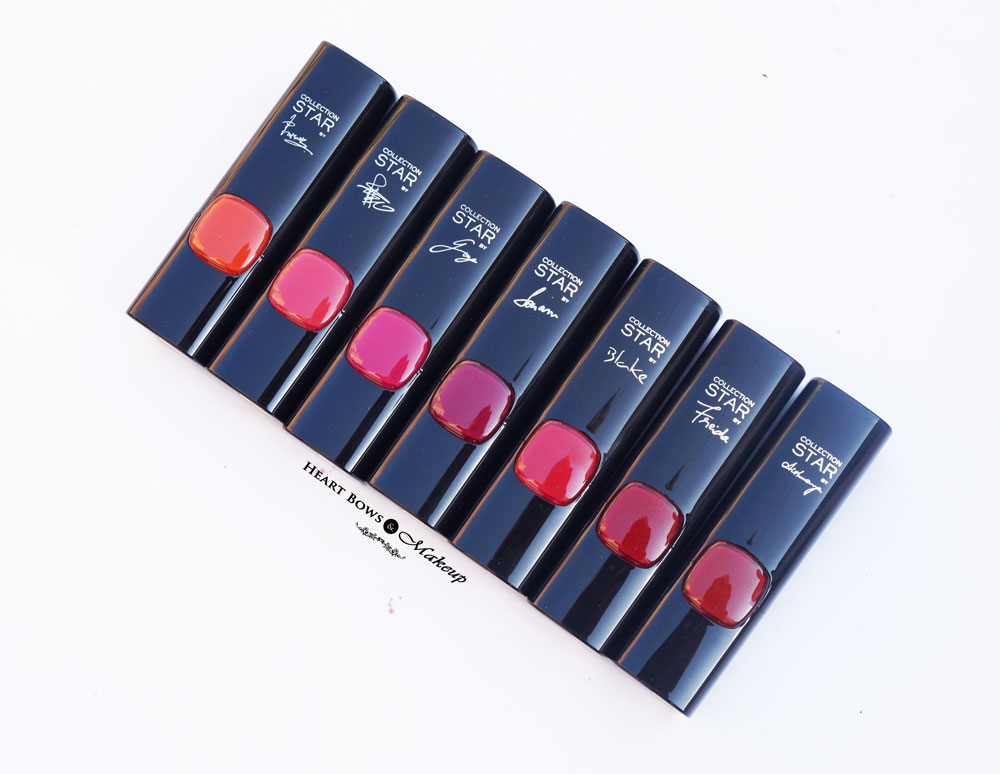 L'Oreal Collection Pure Reds Lipsticks Review, Swatches, Price &amp; Buy Online India