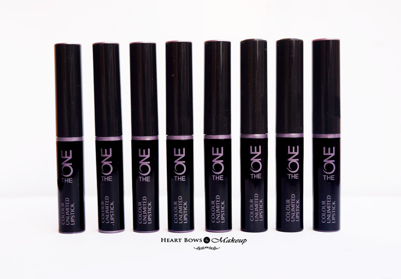 Oriflame The ONE Colour Unlimited Lipsticks Review, Swatches, Price & Buy Online India