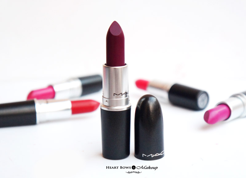 Best MAC Berry-Plum Lipstick: Rebel