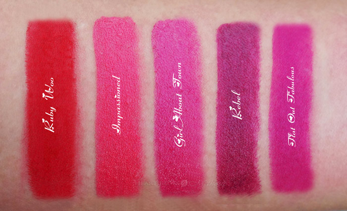 Best MAC Lipstick Swatches & Review: Bright & Bold Shades!