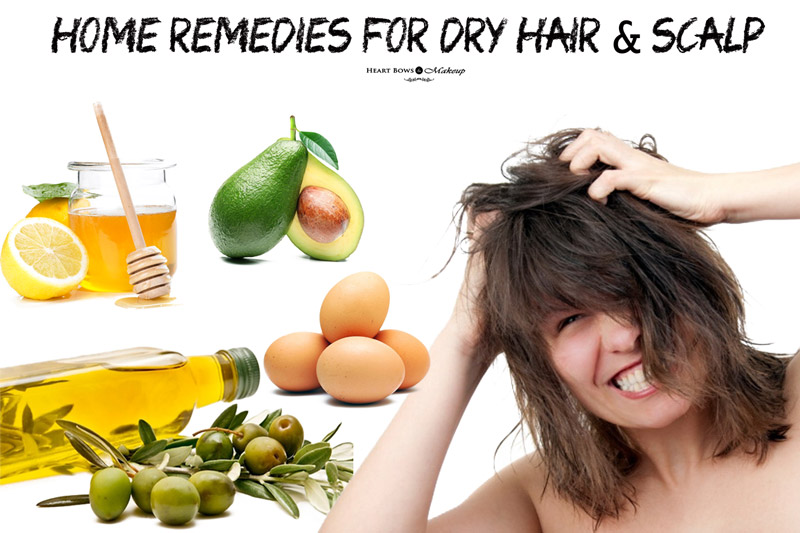 Home Remedies For Dry Hair Scalp Natural Effective Easy Tips 