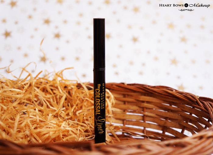New Maybelline Colossal Pen Eyeliner Review & Swatches
