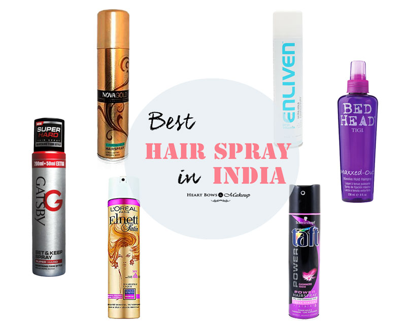 paperback Dwaal versieren Best Hair Spray in India: Strong Hold & Affordable Options! - Heart Bows &  Makeup