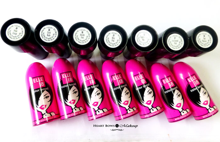 Best Lipstick For College Goers Elle 18 Color Boost Lipsticks