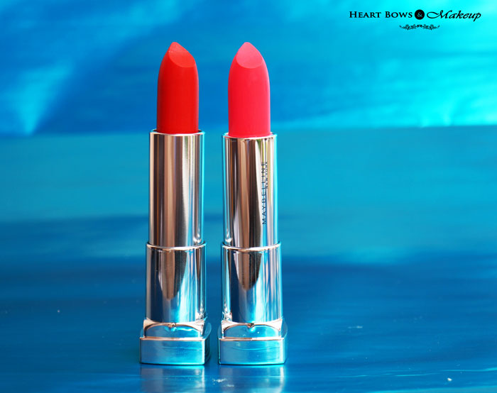 Best Maybelline Lipstick Rebel Bouquet REB 01 02 Review Swatches