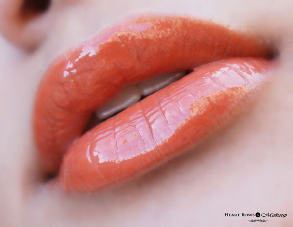 Colorbar Sheer Glass Lipgloss Brown Sheen Swatches LOTD Review