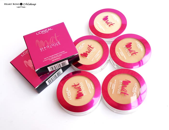 L'Oreal Paris Mat Magique All In One Transforming Matte Powder Shades Review