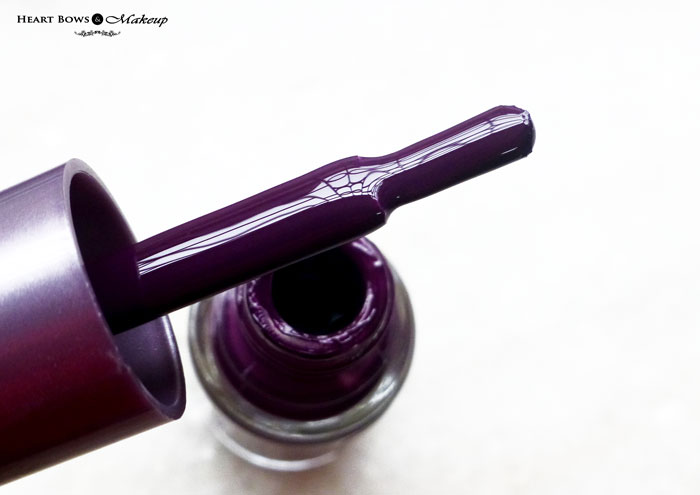 Oriflame The ONE Long Wear Nail Polish Purple In Paris Review Buy Online India