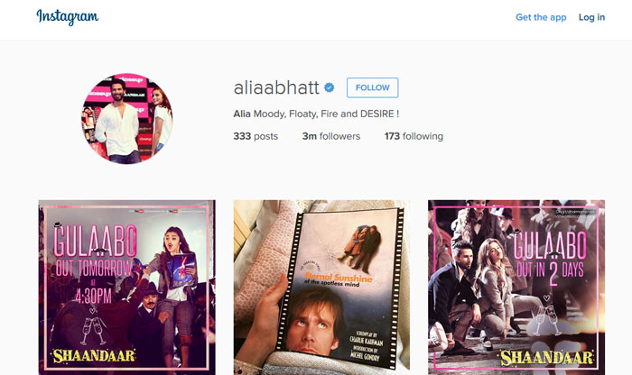 Alia Bhatt Instagram ID & Pictures