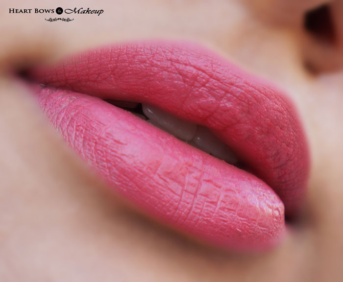 Best Pink Lipstick For Office Colorbar Ultimate 8hrs Stay Lipstick French Pink Swatches LOTD Review