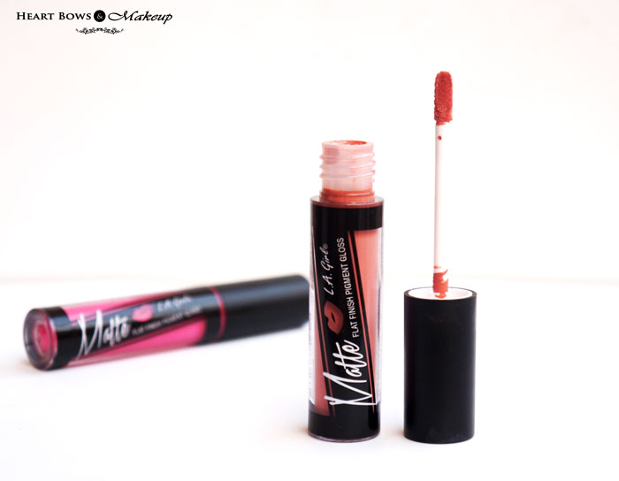 Affordable Matte Liquid Lipstick LA Girl Matte Pigment Gloss Dreamy Review Swatches