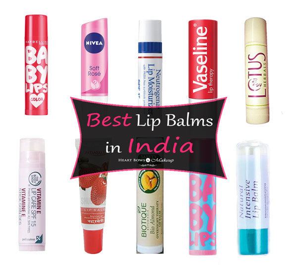 udføre generelt forvirring Best Lip Balm in India Under 350 Bucks: Our Top 10! - Heart Bows & Makeup