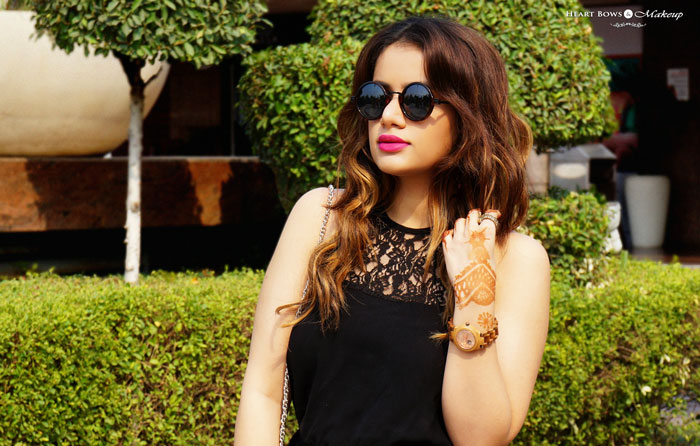 Indian Beauty Blogger Balayage Hair