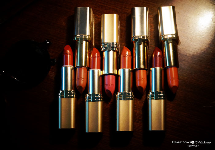My Brown Color Obsession With L'Oreal Paris Lipsticks