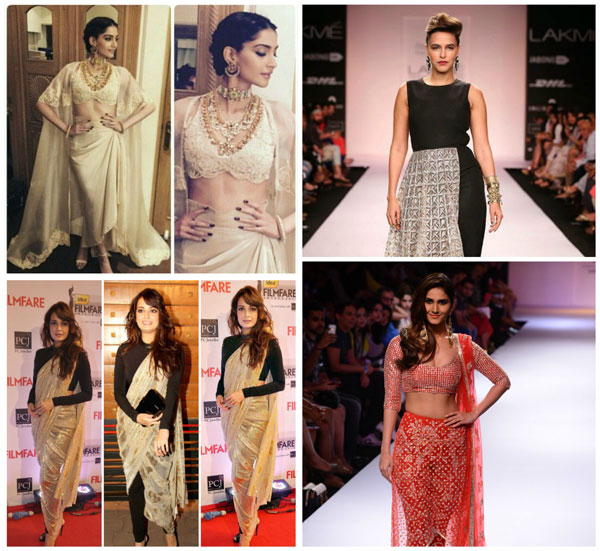 beautiful indo western gowns