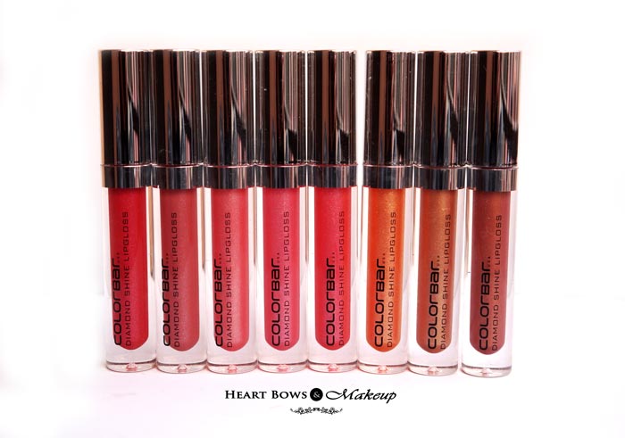Colorbar Diamond Shine Lipgloss Review Swatches Price Buy Online India