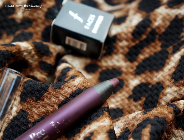 Faces Ultime Pro Eyeshadow Crayon Staying Alive Review