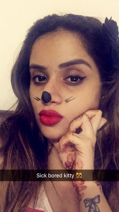 Indian Beauty Blogger Snapchat