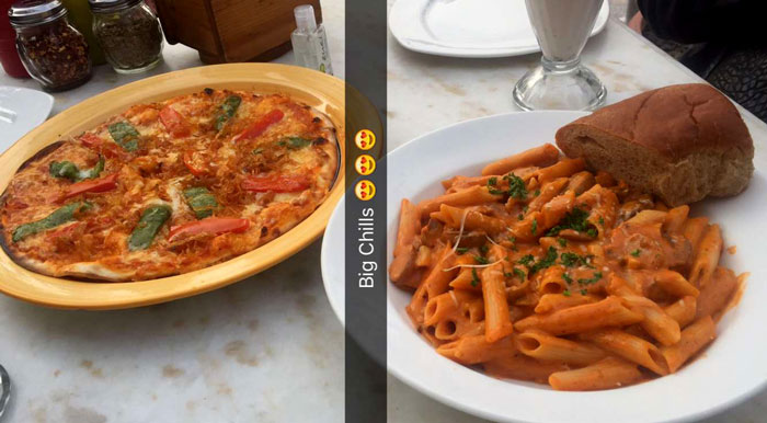 Indian Food Blogger Snapchat