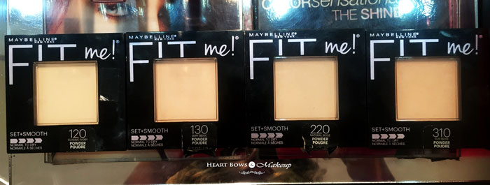 Maybelline Fit Me Pressed Powder Swatches Review Price Buy Online India