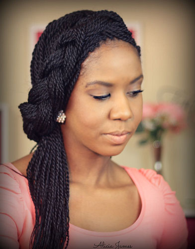 Cute Box Braid Hairstyles How To Make Them Heart Bows