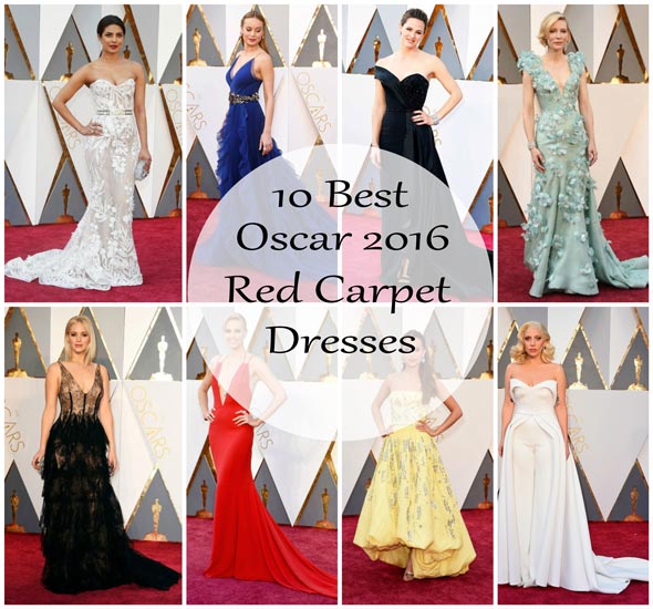 Oscars 2016 Best Dressed Apperances & Celebrities