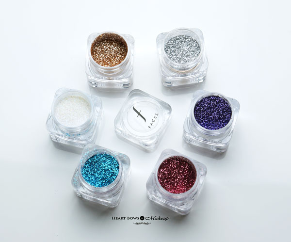Faces Sparkle Dust Stackables Glitter Review Swatches Price Buy
