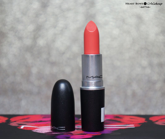 MAC Ravishing Lipstick Review Swatches Price India