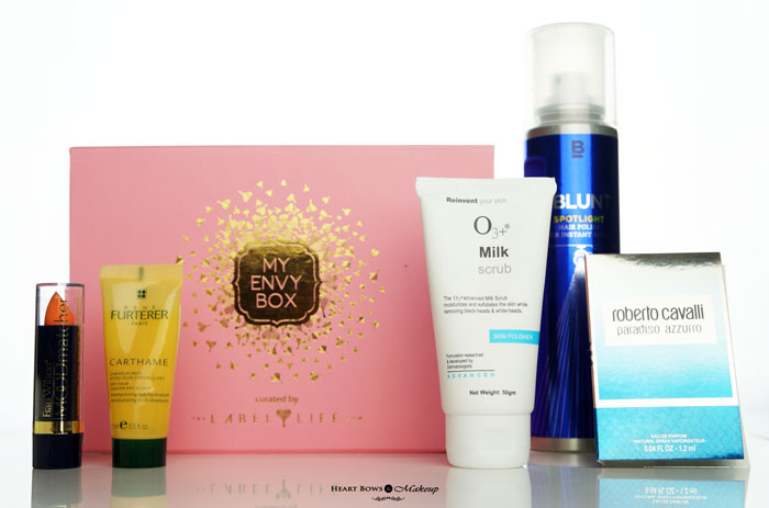 My Envy Box April 2016 Review Products Price Buy Online India