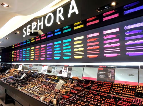 Sephora Delhi Store Makeover