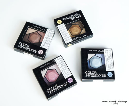 All Maybelline Color Sensational Diamond Eyesahdow Palette Review Swatches Price Buy India