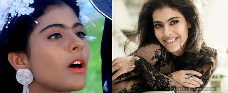 Shocking Bollywood Celebrity Transformation Kajol Old Pictures