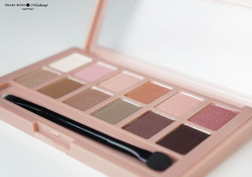 New Maybelline Blushed Nude Palette Review Swatches