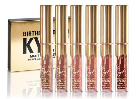 Kylie Birthday Edition Matte Liquid Lipstick Mini Kit Price Shades Swatches